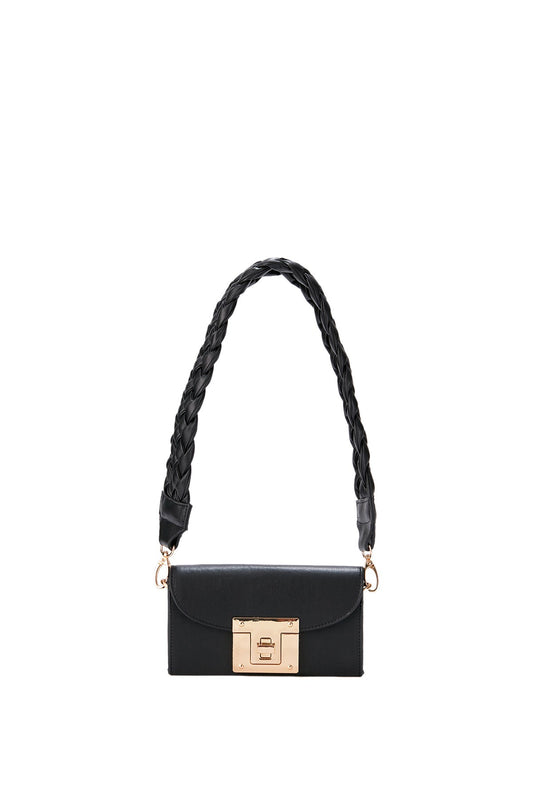 Mini Shoulder Bag - Black