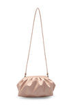 Satin Pouch Crossbody Bag - Champagne