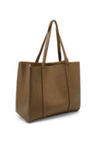 Vegan Leather Weekend Bag - Gold