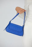 Baguette Shoulder Bag - Blue