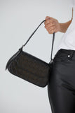 Baguette Shoulder Bag - Black