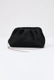 Shimmery Pouch Crossbody Bag - Black