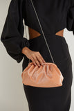 Shimmery Pouch Bag - Orange