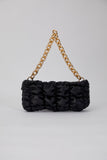 Quilted Shoulder Bag - Black