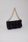 Quilted Shoulder Bag - Black