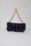 Quilted Shoulder Bag - Black