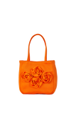 Floral Handbag - Orange