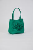 Floral Handbag - Green