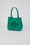 Floral Handbag - Green