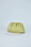 Shimmery Pouch Bag - Lime Green