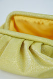 Shimmery Pouch Bag - Lime Green