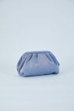 Shimmery Pouch Bag - Pale Blue