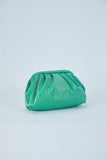 Shimmery Pouch Bag - Green