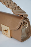 Mini Shoulder Bag - Shimmery Gold