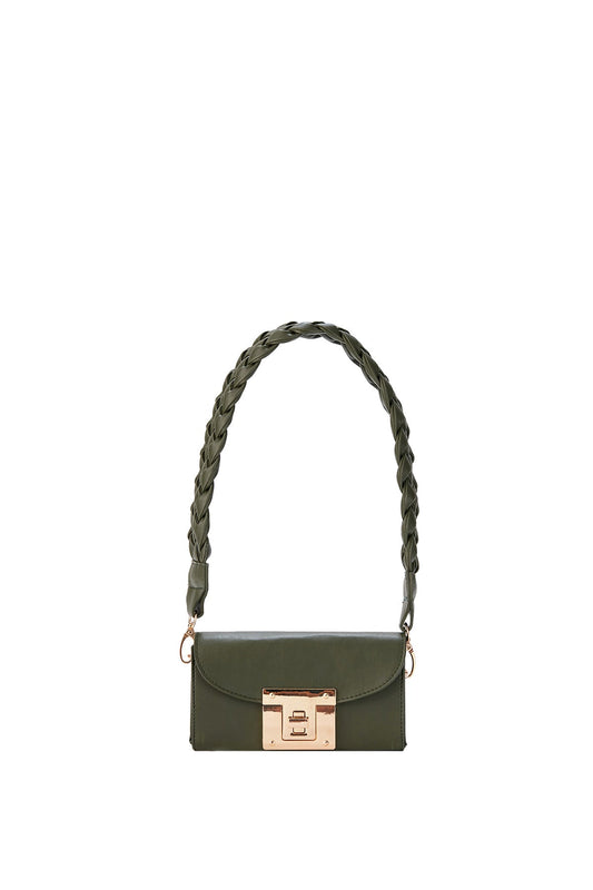 Mini Shoulder Bag - Khaki Green