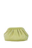 Shimmery Pouch Bag - Lime Green