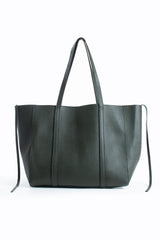 Pu Leather Weekend Bag  – 2 Pcs Set - Khaki