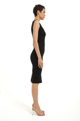 Women’s Sleeveless Ponte Midi Dress
