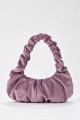 Pleated Shoulder Bag - Lilac
