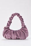 Pleated Shoulder Bag - Lilac