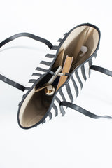 Striped Canvas Tote Bag - Multi