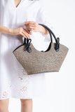 Woven Straw Tote Bag - Multi