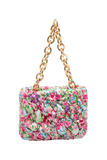 Recycled Quilted Hand Bag - Pink