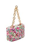 Recycled Quilted Hand Bag - Pink
