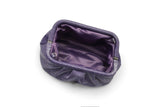 Shimmery Pouch Bag - Purple