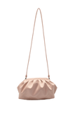 Satin Pouch Crossbody Bag - Champagne