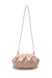 Satin Pouch Crossbody Bag - Champagne