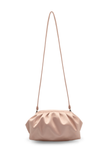 Satin Pouch Crossbody Bag - Champagne