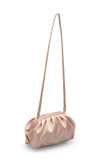 Satin Pouch Crossbody Bag - Champagne