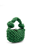 Quilted Nylon Shoulder Bag - Green