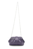 Shimmery Pouch Bag - Purple