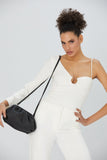 Pouch Crossbody Bag - Black