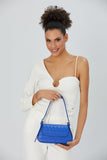 Baguette Shoulder Bag - Blue