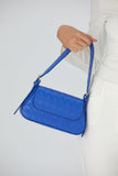 Baguette Shoulder Bag - Blue