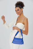 Baguette Shoulder Bag - Blue