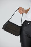 Baguette Shoulder Bag - Black
