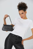 Baguette Shoulder Bag - Black