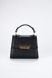 Top Handle Mini Crossbody Bag - Black