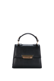 Top Handle Mini Crossbody Bag - Black