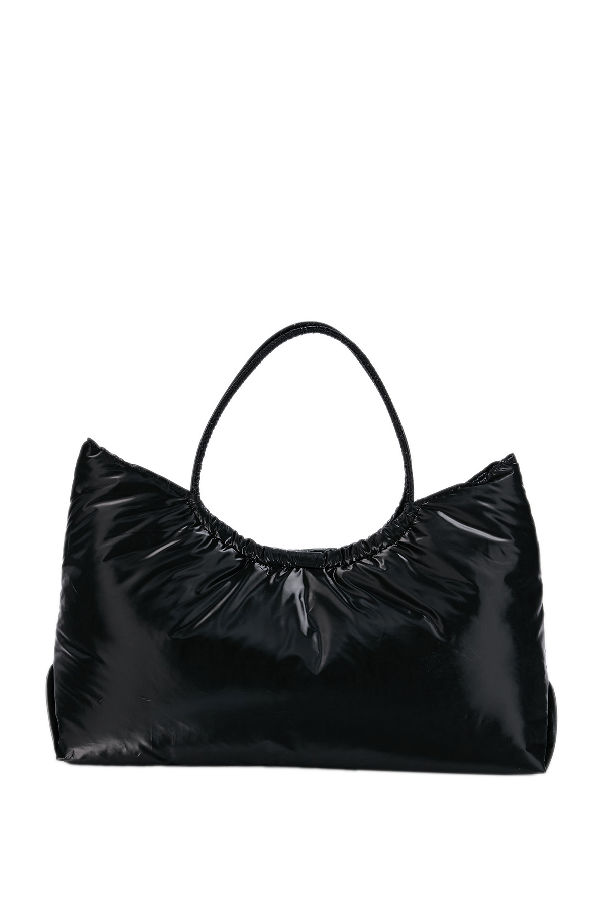 Puffy Tote Bag - Black