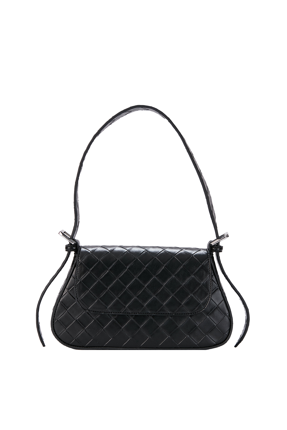Baguette Shoulder Bag - Black