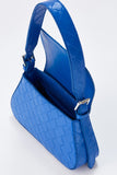 Baguette Shoulder Bag - Blue