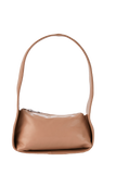 Asymmetric Baguette Bag - Nude