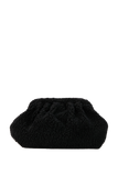 Plush Pouch Bag - Black