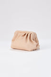 Shimmery Pouch Crossbody Bag - Gold