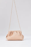 Shimmery Pouch Crossbody Bag - Gold